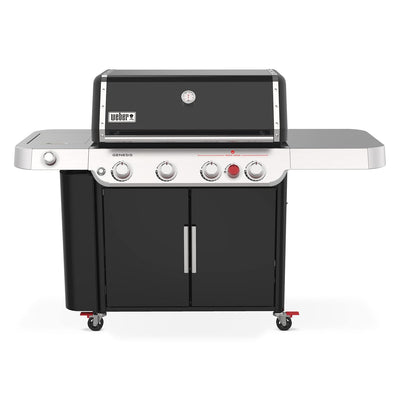Weber Genesis E-435 Gas Grill – 4 Burners, Extra-Large Sear Zone, Side Burner & Expandable Top Cooking Grate | Outdoor Premium BBQ ;LPG Grill