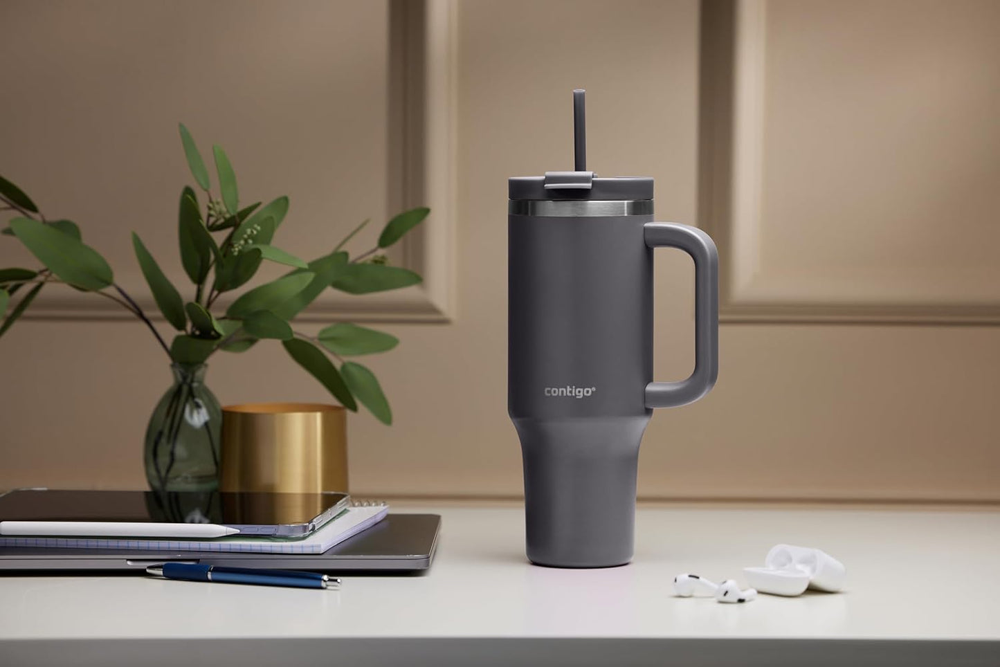 Contigo Streeterville Tumbler 1200 ml with Handle  Grey