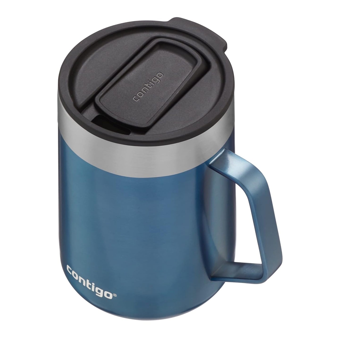 Contigo Streeterville Desk Mug, 420 ML (Blue)