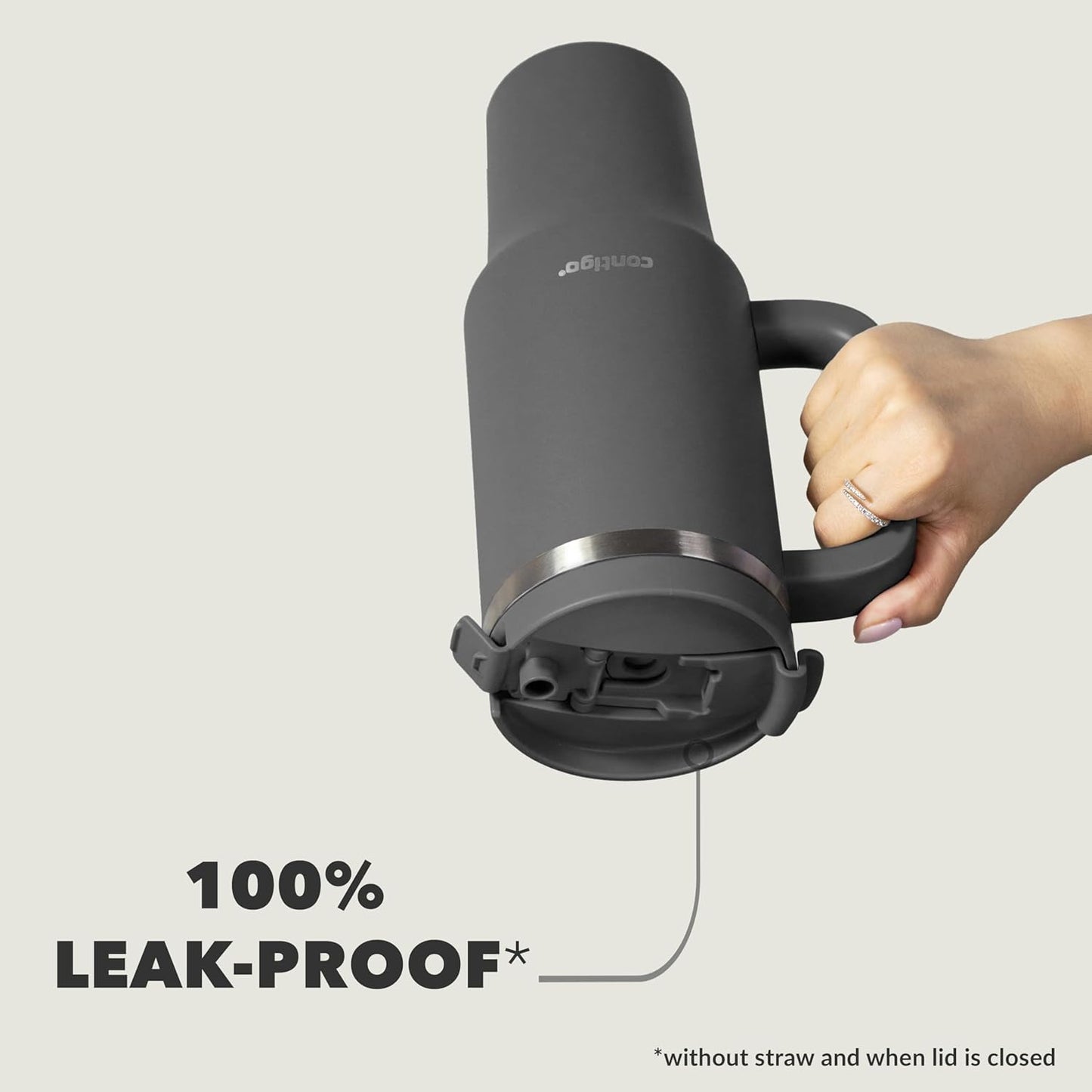 Contigo Streeterville Tumbler 1200 ml with Handle  Grey