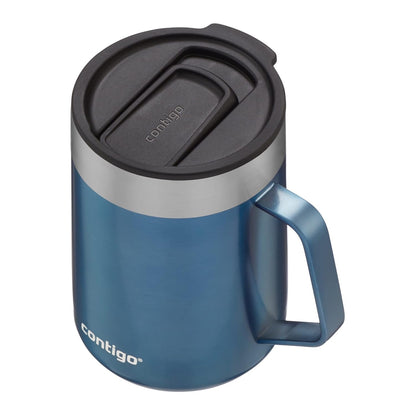 Contigo Streeterville Desk Mug, 420 ML (Blue)