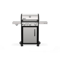 Weber Spirit SP-335 Gas Grill | 3 Burners | Sear Zone | Side Burner | Stainless Steel Exterior | Porcelain Cast-Iron Grates | LPG