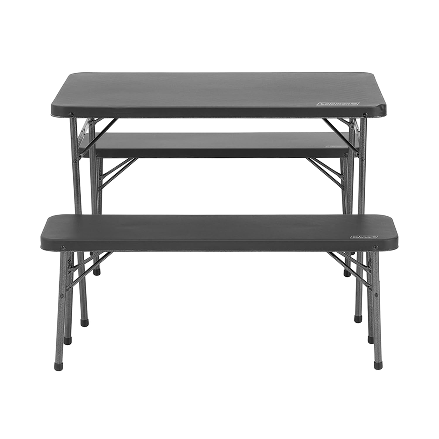 Coleman Pack-Away 4 Person Folding Table & Chair Set | All-in-One
