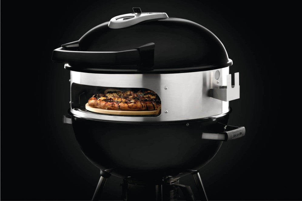 Napoleon Heavy Duty Rotisserie | For 57cm Charcoal Kettle Grills | Spit Rod, Forks & Motor | Charcoal-Fired | Self-Basting Rotation | Stainless Steel