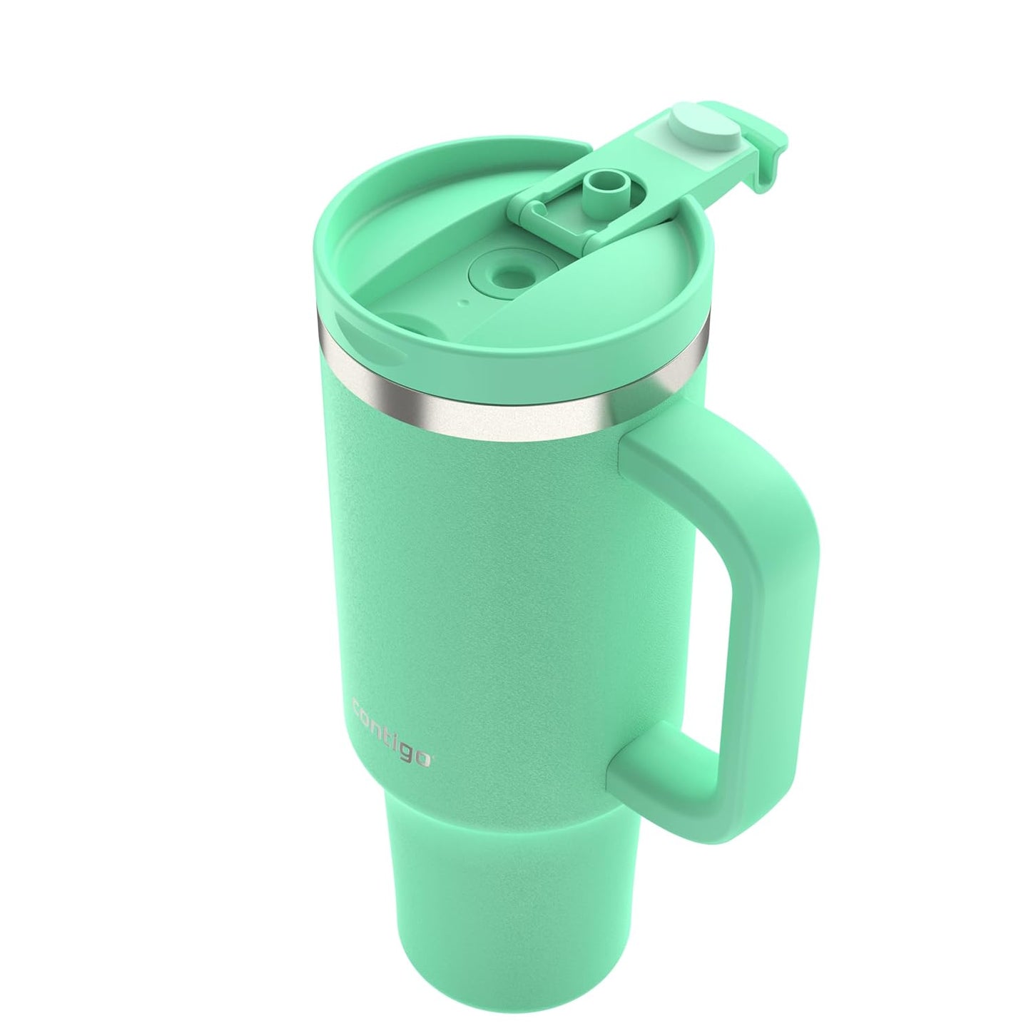 Contigo THERMALOCK Leak-Proof Insulated Tumbler Water Bottle With Straw 1200ml Color :Sea Green