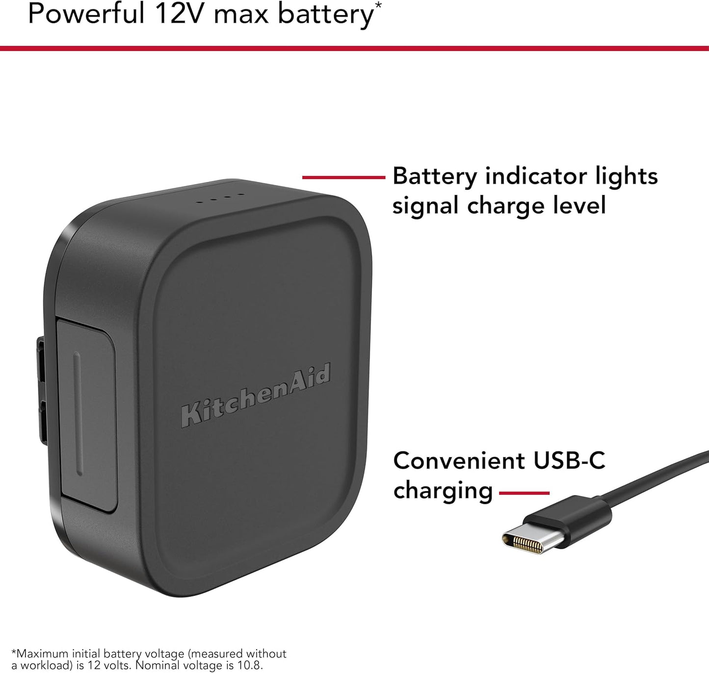 KitchenAid Go Cordless Lithium Ion Battery