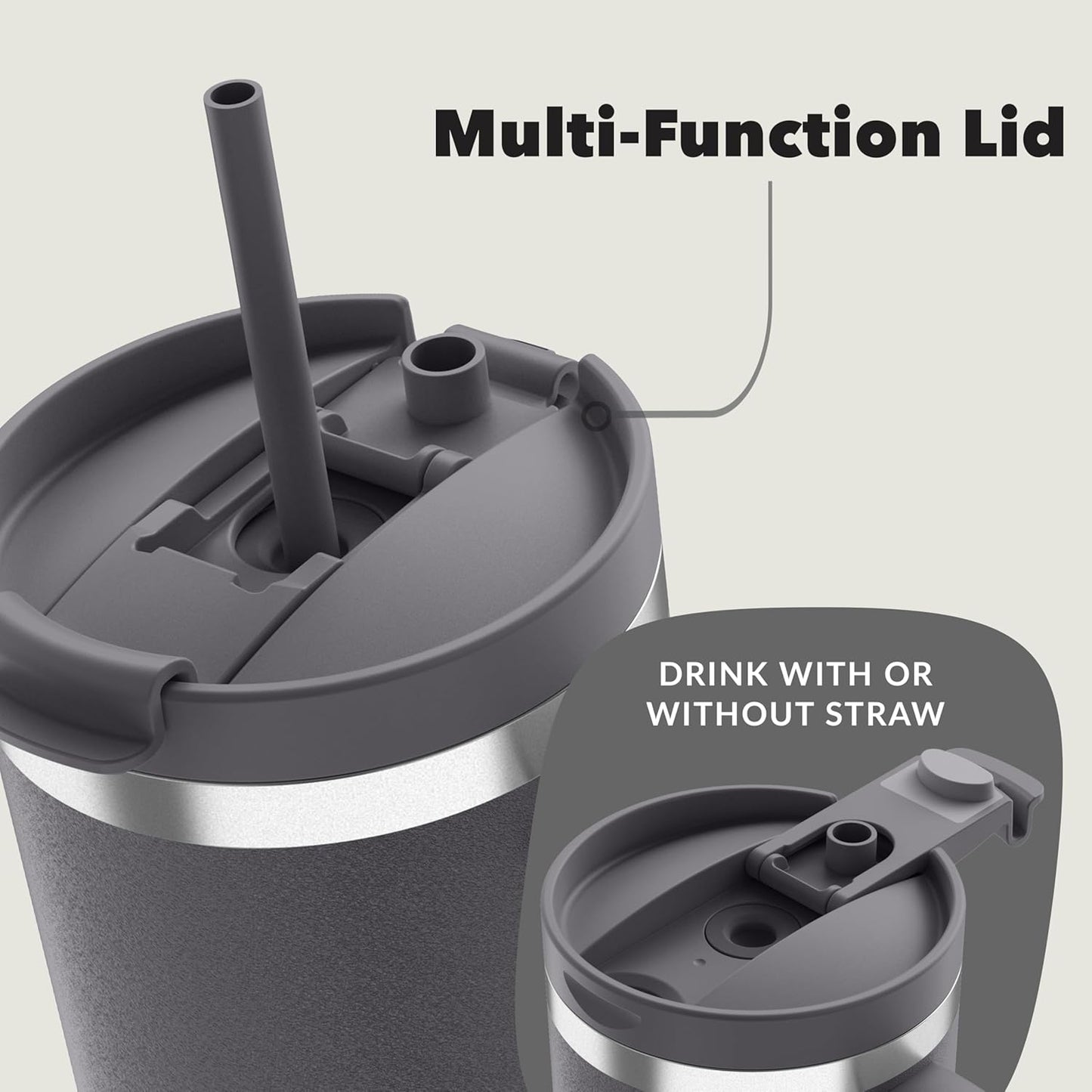 Contigo Streeterville Tumbler 1200 ml with Handle  Grey