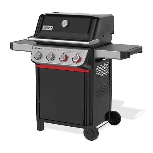 Weber Spirit® E-425 Gas Grill – 4 Burner BBQ with Sear Zone | Premium Family Gas Grill