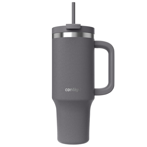 Contigo | Streeterville Tumbler | Tumbler with Handle | 1200 ML | Daily Hydration Use | Grey