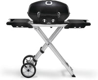 Napoleon  PRO285X-BK-RC TravelQ Portable Gas Grill | 2 Burner BBQ with Folding Cart | Black