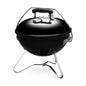 Weber Smokey Joe 37cm Charcoal Grill – Portable BBQ with Built-In Thermometer for Outdoor Grilling & Travel