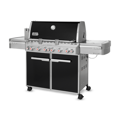Weber Summit® E-670 Gas Barbecue (LPG) Black – Model 7371024 | The Ultimate Luxury Outdoor Kitchen
