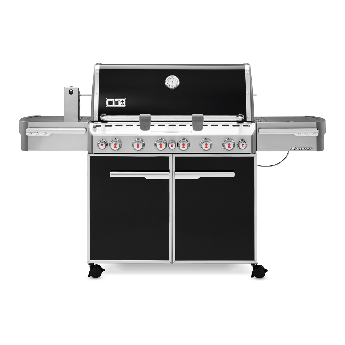 Weber Summit® E-670 Gas Barbecue (LPG) Black – Model 7371024 | The Ultimate Luxury Outdoor Kitchen