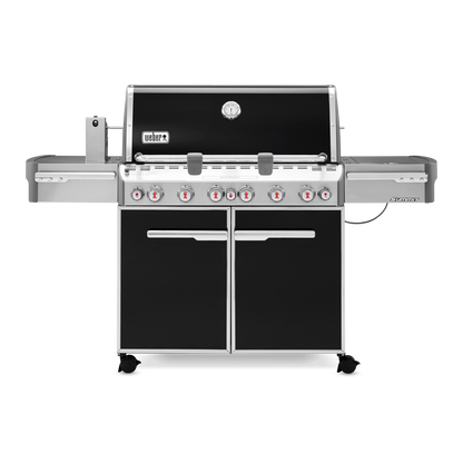 Weber Summit® E-670 Gas Barbecue (LPG) Black – Model 7371024 | The Ultimate Luxury Outdoor Kitchen