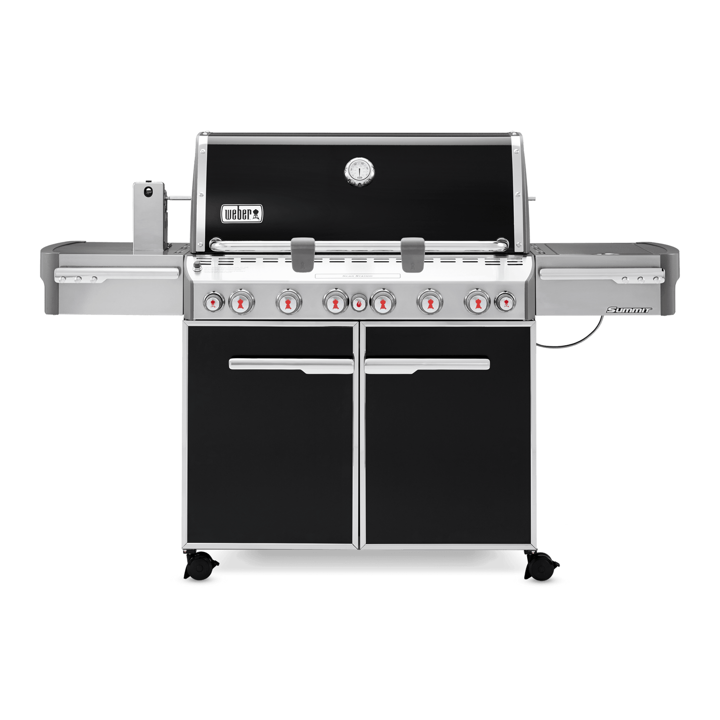 Weber Summit® E-670 Gas Barbecue (LPG) Black – Model 7371024 | The Ultimate Luxury Outdoor Kitchen