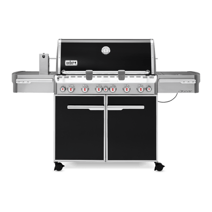 Weber Summit® E-670 Gas Barbecue (LPG) Black – Model 7371024 | The Ultimate Luxury Outdoor Kitchen