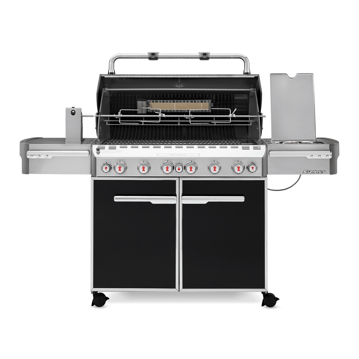 Weber Summit® E-670 Gas Barbecue (LPG) Black – Model 7371024 | The Ultimate Luxury Outdoor Kitchen