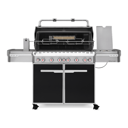 Weber Summit® E-670 Gas Barbecue (LPG) Black – Model 7371024 | The Ultimate Luxury Outdoor Kitchen