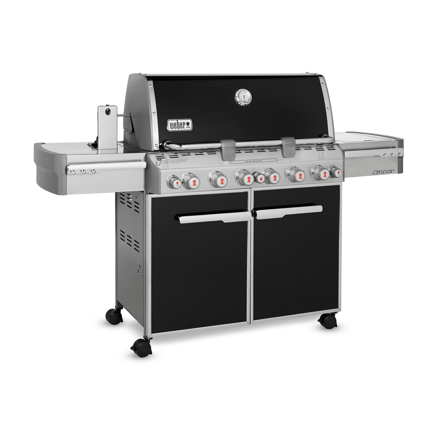 Weber Summit® E-670 Gas Barbecue (LPG) Black – Model 7371024 | The Ultimate Luxury Outdoor Kitchen