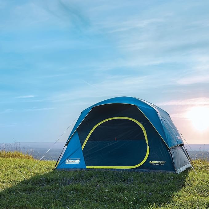Coleman Dark Room SkyDome 6 Person Dome Tent