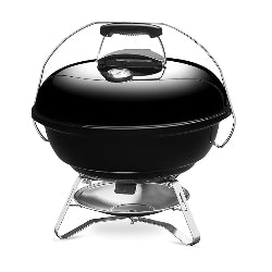 Weber Jumbo Joe Charcoal Grill | 47cm | 1,548 cm² Cooking Area | Built-In Thermometer | Porcelain-Enamelled | For 4-6 People | Portable Kettle BBQ