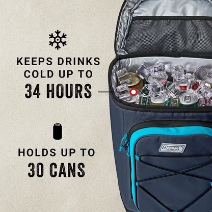 Coleman XPAND 30 Can Soft Cooler Backpack