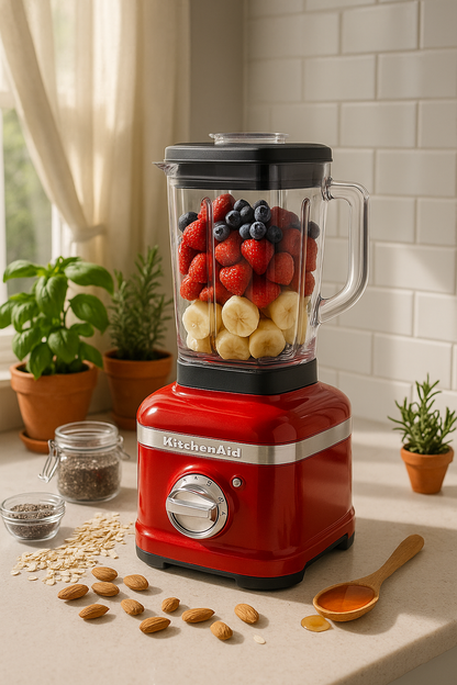 KitchenAid K400 Blender  – Smoothies, Ice Crushing & Juicing – Premium Blender for Home, Cafés & Cooking Enthusiasts