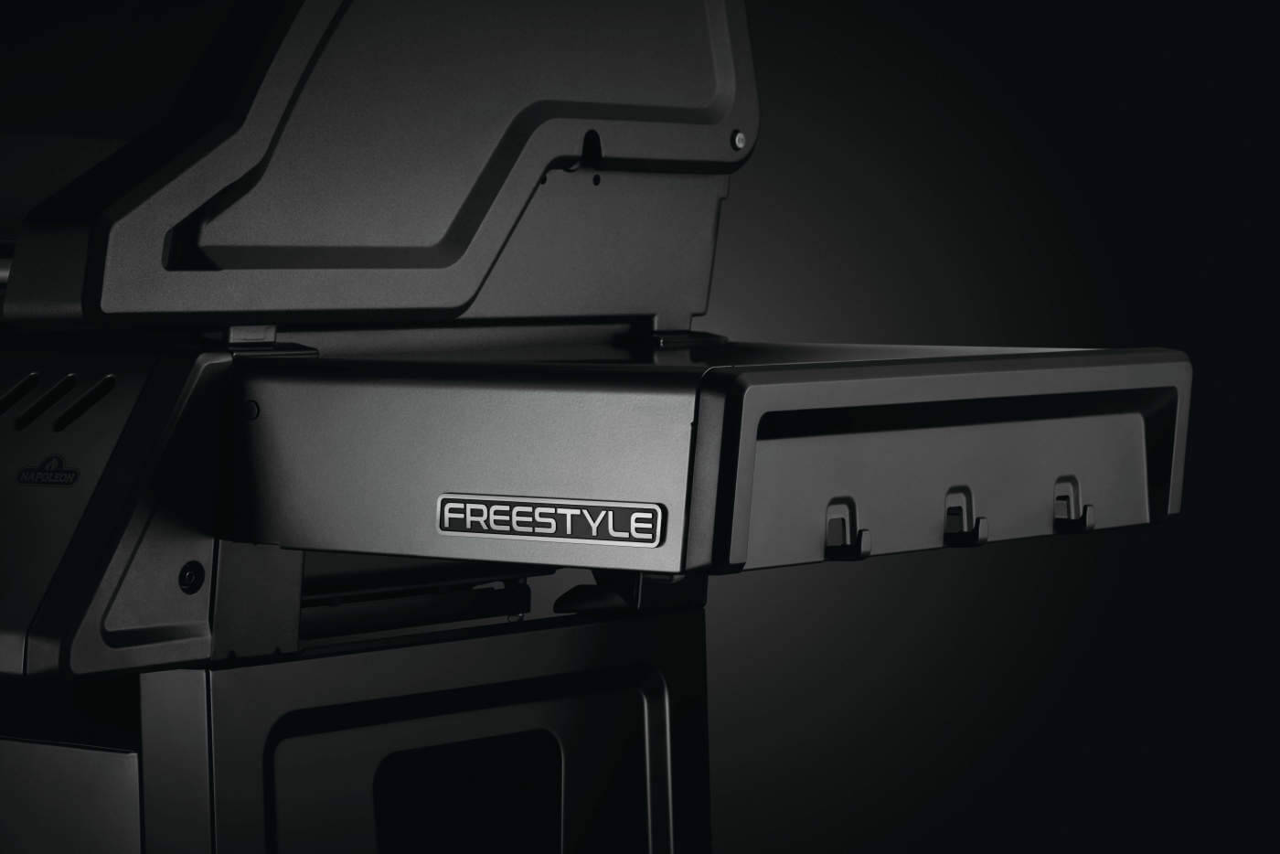 Napoleon RCF F425SIBPGT Freestyle 425 LPG Grill with Infrared Side Burner, Graphite Grey