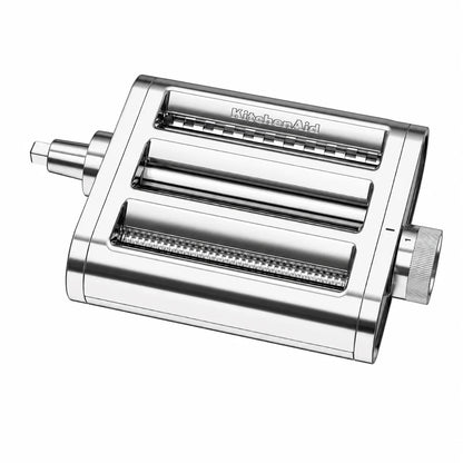 KitchenAid 3-in-1 Metal Pasta Roller & Cutter Attachment for Stand Mixers