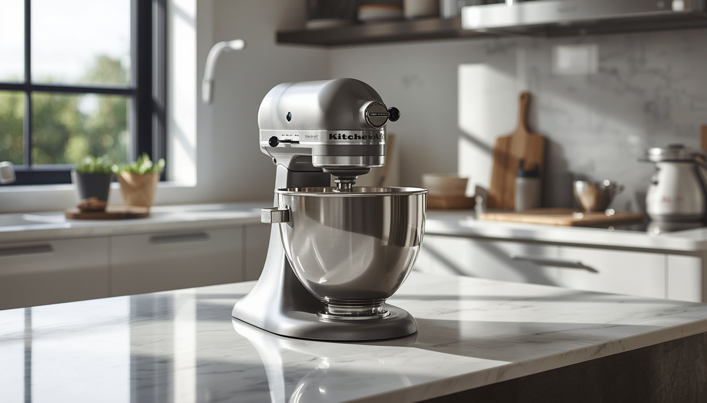 KitchenAid 7-Quart Stainless Steel Mixing Bowl | Bowl-Lift Stand Mixer Compatible | Polished Finish | Dishwasher-Safe | Replacement & Spare Bowl