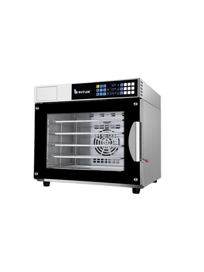 Butler Little Prodigy Convex Electric Convection Oven with Steam, 3 fan speed control & reverse fan flow