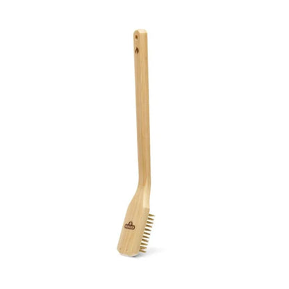 Napoleon Essential Series Grill Brush with Brass Bristles GABR003 | BBQ Cleaning Brush for Cast Iron & Stainless Steel Grates