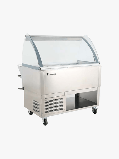 Trufrost Super Sub Special Subway Style Saladette with 18 x GN 1/6 SS pans