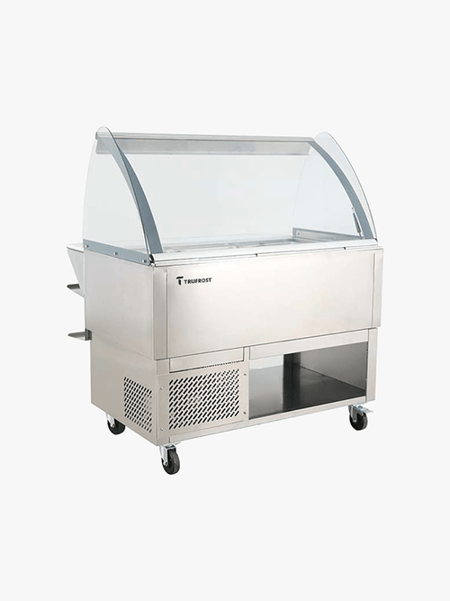 Trufrost Super Sub Special Subway Style Saladette with 18 x GN 1/6 SS pans