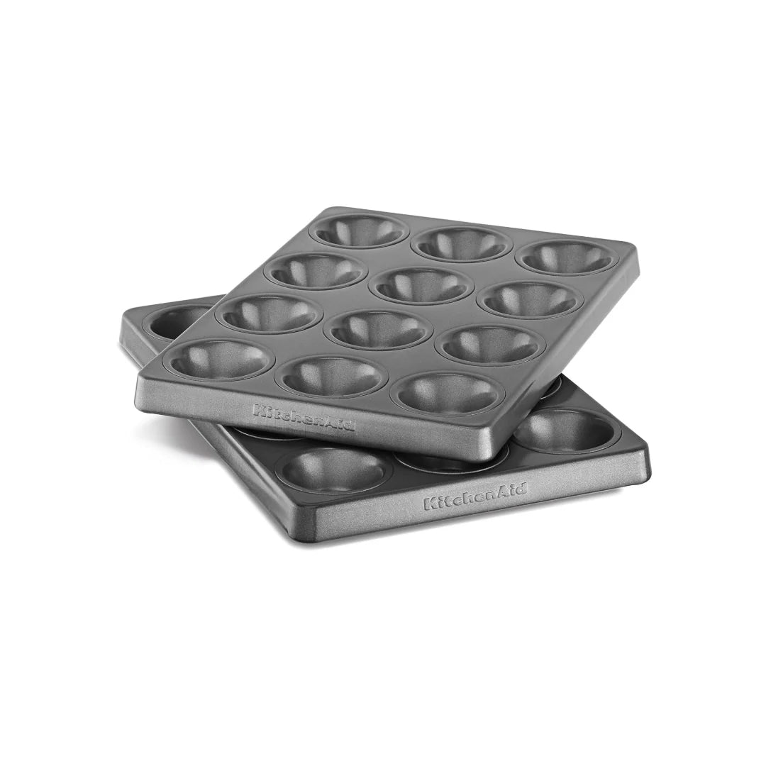 KitchenAid Set of 2, 12 cavity mini muffin pan