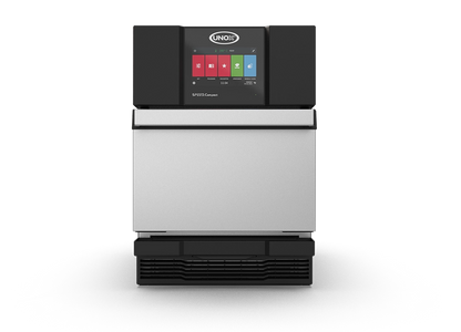 UNOX SPEED.Compact™ ECO XEMA-01NS-MCDS-NP Commercial Baking Speed Oven | High-Speed Rapid Cook Oven | Electric Countertop Oven | Ideal for Cafés, Bakeries & Quick Service Restaurants