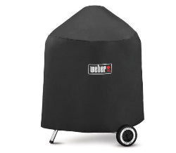 Weber Grill Cover | For 57cm Charcoal Kettle Grills | Weather-Resistant | UV Protection | Fits Original Kettle 57cm & GBS 57cm | Full Protection
