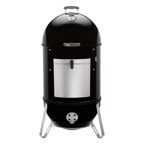 Weber Smokey Mountain Cooker 57cm – Charcoal BBQ Smoker for Low & Slow Cooking, Outdoor Smoking & Authentic BBQ Flavour