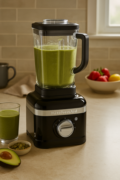 KitchenAid K400 Stand Blender Onyx Black - Smoothies, Ice Crushing & Juicing – Premium Blender for Home, Cafés & Cooking Enthusiasts