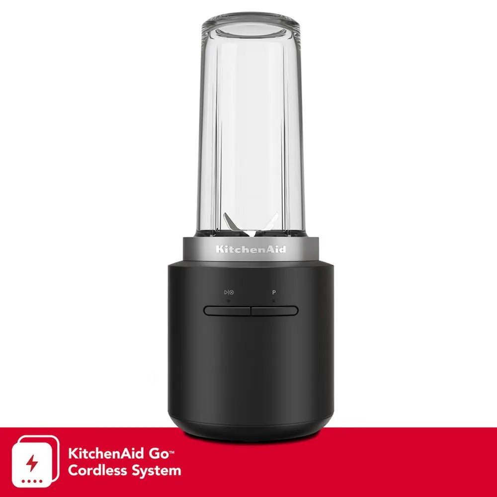 KitchenAid Go® Cordless Mini Blender with Battery | Quick-Blend Rechargeable Food & Drink Mixer | Compact Design for Small Spaces & Easy Prep