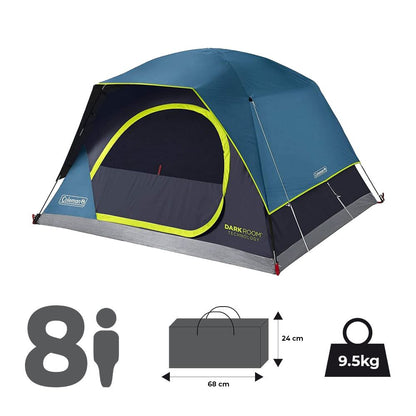 Coleman Skydome Darkroom 8 Person Tent