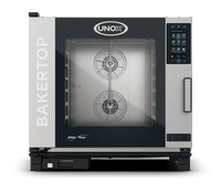 UNOX BAKERTOP MIND.Maps COUNTERTOP PLUS XEBC-06EU-EPRM Commercial Combi Oven | 6 Trays 600×400 | Electric | 9.5" Touchscreen | Steam, Convection & Combination Baking | Professional Bakery, Pastry & Café Oven