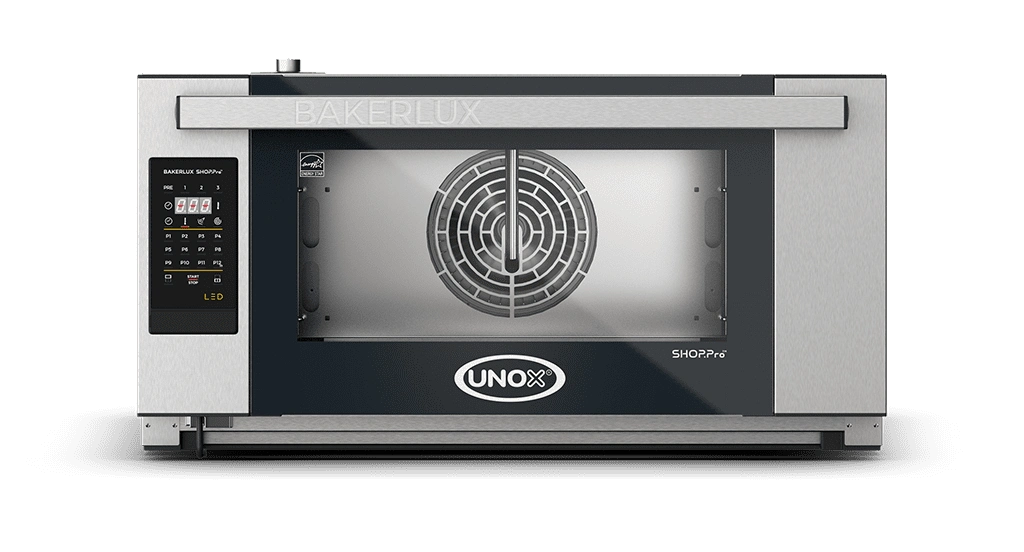 UNOX XEFR-03EU-ELDP BAKERLUX SHOP.Pro™ LED Elena Commercial Convection Oven with Humidity | 3 Tray 600×400 mm