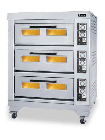 Butler EDO 3D-6T Premia Three Deck Electric Oven - 6 Trays