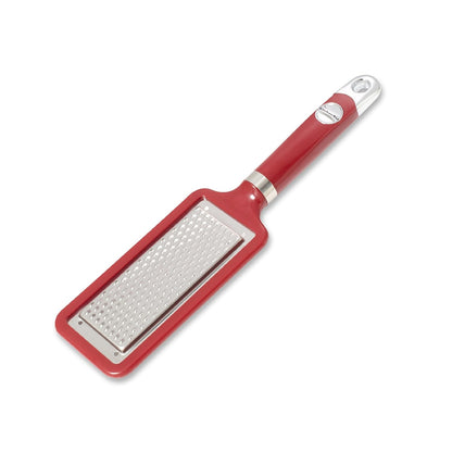 KitchenAid Professional Flat Grater | Fine Grating for Parmesan, Chocolate & Citrus Zest | Stainless Steel | Dishwasher-Safe | Empire Red