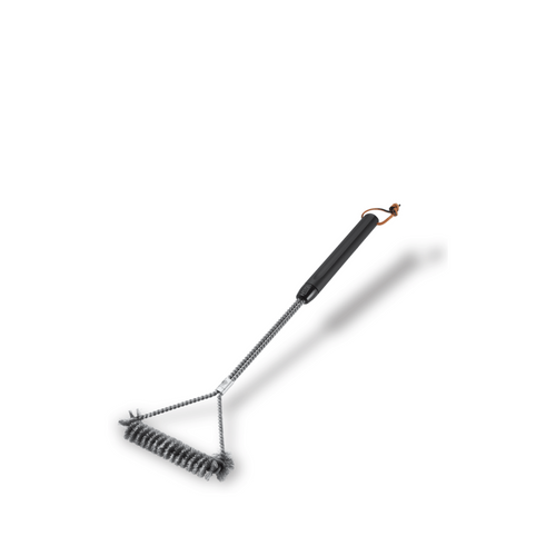 Weber Grill Brush 53cm | Extended Reach for Large Grills | Cleans Full Grate Depth | For Genesis, Summit & Full-Size Kettles | Post-Cook Essential