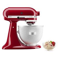 KitchenAid Ice Cream Maker Attachment | 1.9L Capacity | Makes Ice Cream, Gelato & Sorbet | Fits All KitchenAid Stand Mixers | No Extra Appliance Needed