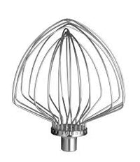 KitchenAid Wire Whisk Attachment | For 6.9L Bowl-Lift Professional Stand Mixers | Cream, Meringue & Egg Whites | Stainless Steel | Dishwasher-Safe