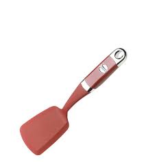 KitchenAid Silicone Short Turner | Heat-Resistant to 290°C | Non-Stick Safe | For Pancakes, Eggs & Fish | Precise Flip Control | Empire Red