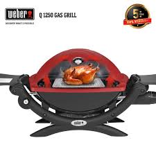 Weber Q1250 Portable Gas Grill Set